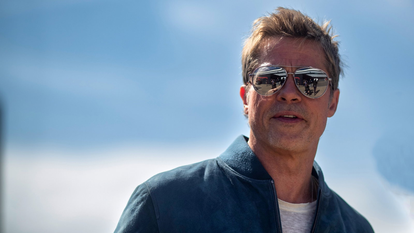 Brad Pitt (USA) Actor. Formula 1 World Championship, Rd 11, British Grand Prix, Silverstone, England, Preparation Day.-