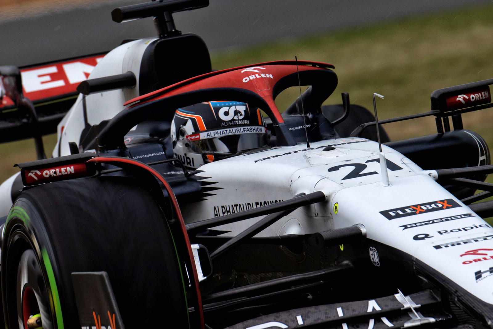 Nyck de Vries (NLD) AlphaTauri AT04. Kejuaraan Dunia Formula 1, Rd 11, Grand Prix Inggris, Silverstone, Inggris,