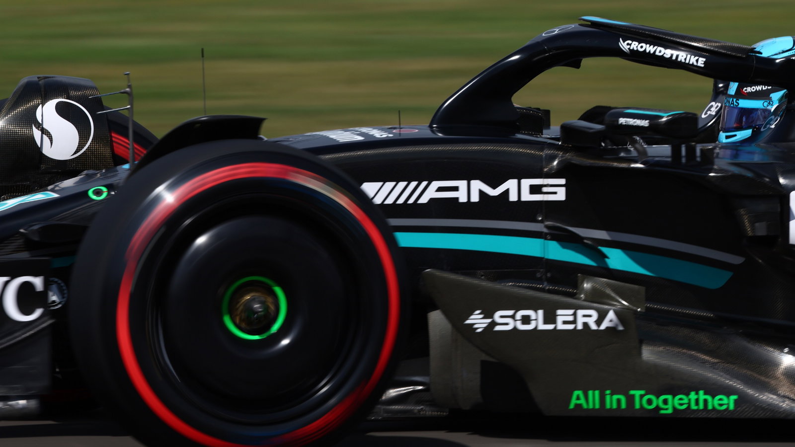 George Russell (GBR) Mercedes AMG F1 W14. Formula 1 World Championship, Rd 11, British Grand Prix, Silverstone, England,