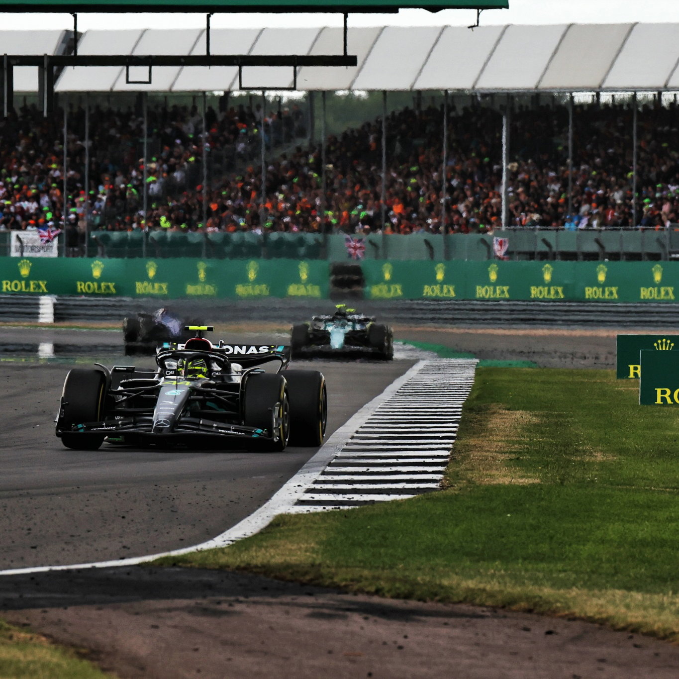 Lewis Hamilton (GBR) Mercedes AMG F1 W14. Formula 1 World Championship, Rd 11, British Grand Prix, Silverstone, England,