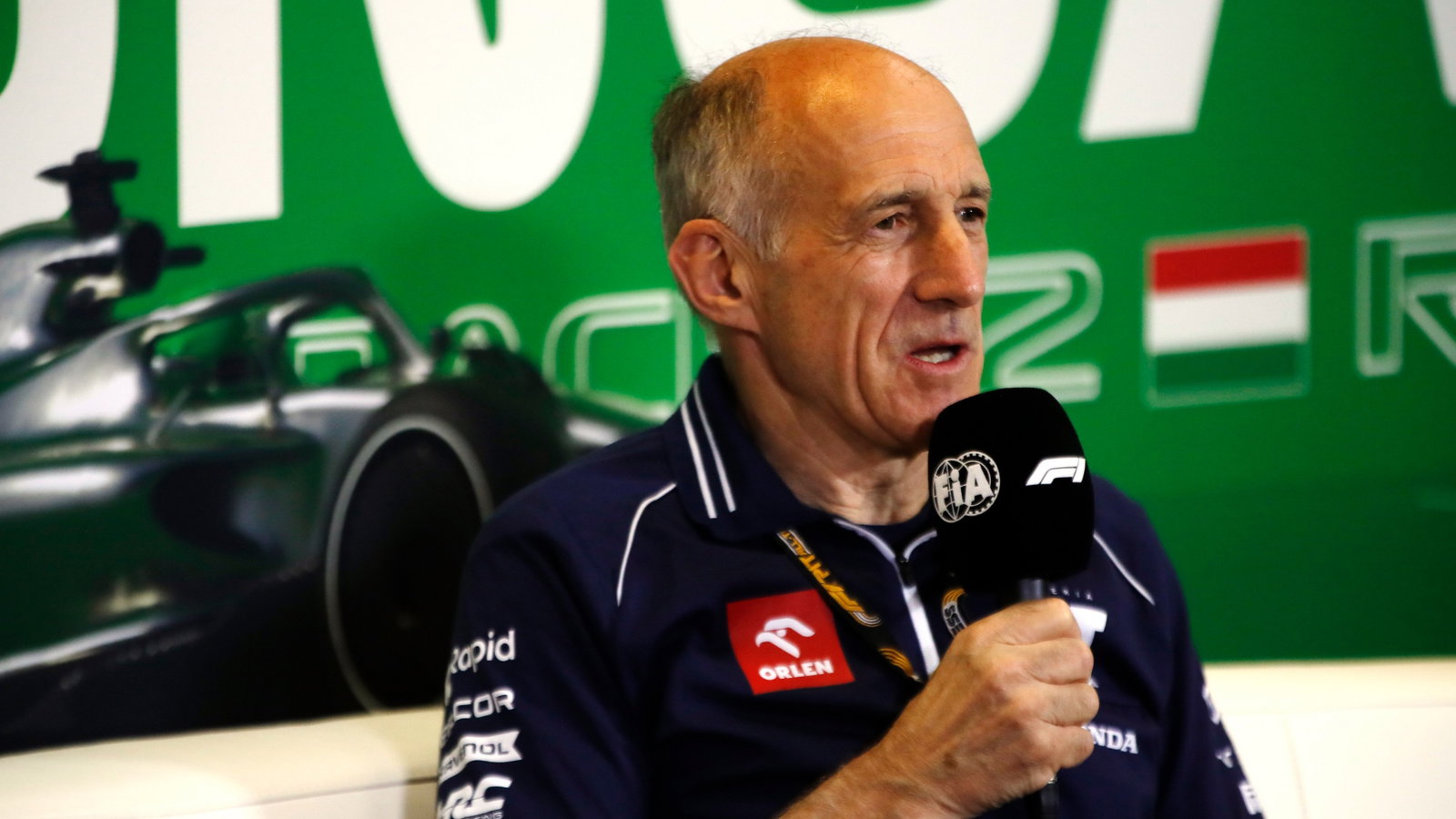 Franz Tost (AUT) AlphaTauri Team Principal in the FIA Press Conference. Formula 1 World Championship, Rd 12, Hungarian