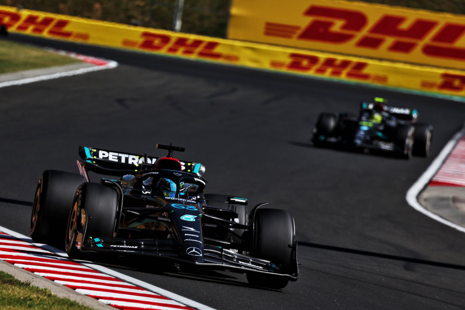 George Russell (GBR) Mercedes AMG F1 W14. Formula 1 World Championship, Rd 12, Hungarian Grand Prix, Budapest, Hungary,