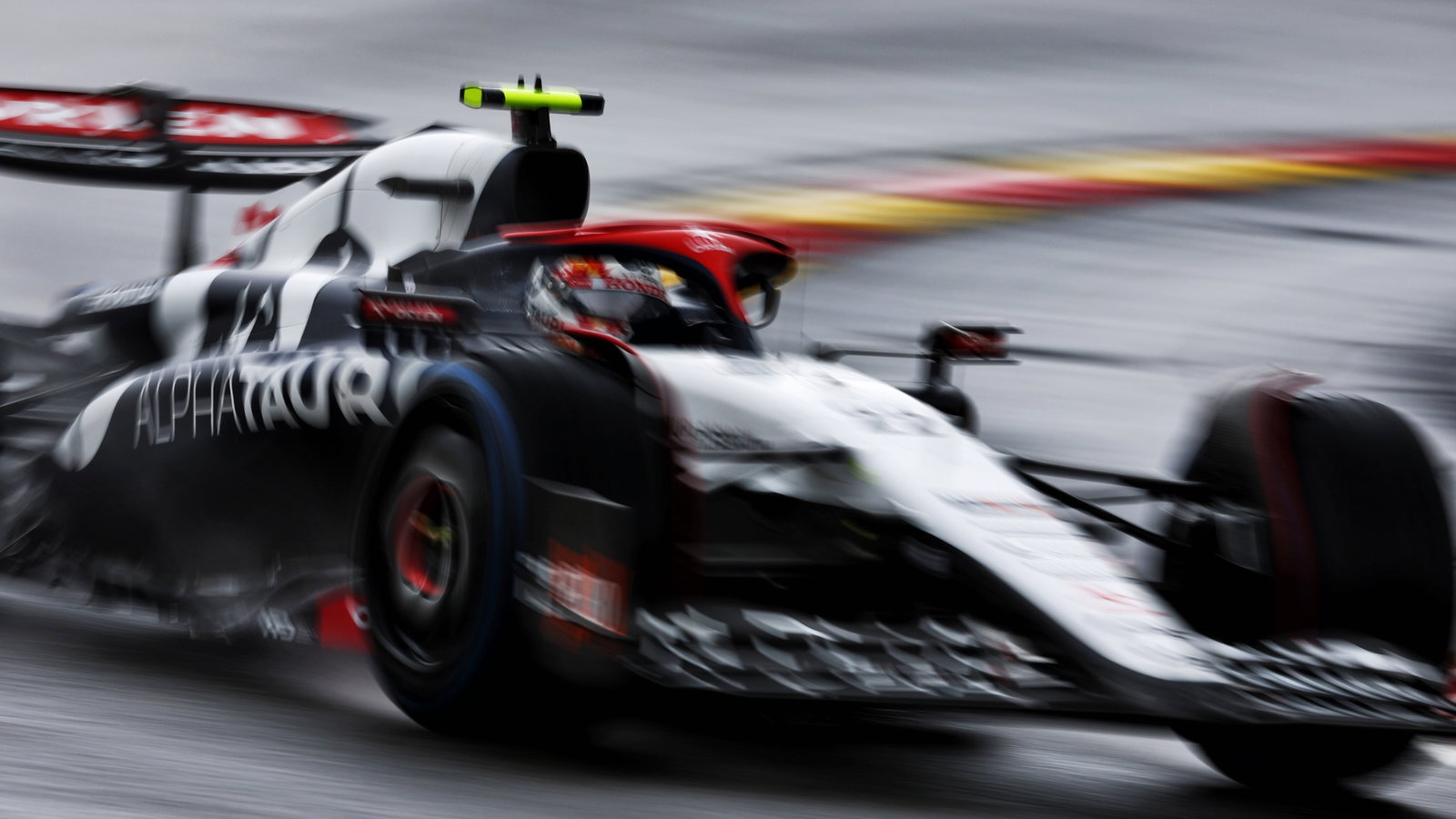Yuki Tsunoda (JPN) AlphaTauri AT04. Formula 1 World Championship, Rd 13, Belgian Grand Prix, Spa Francorchamps, Belgium,
