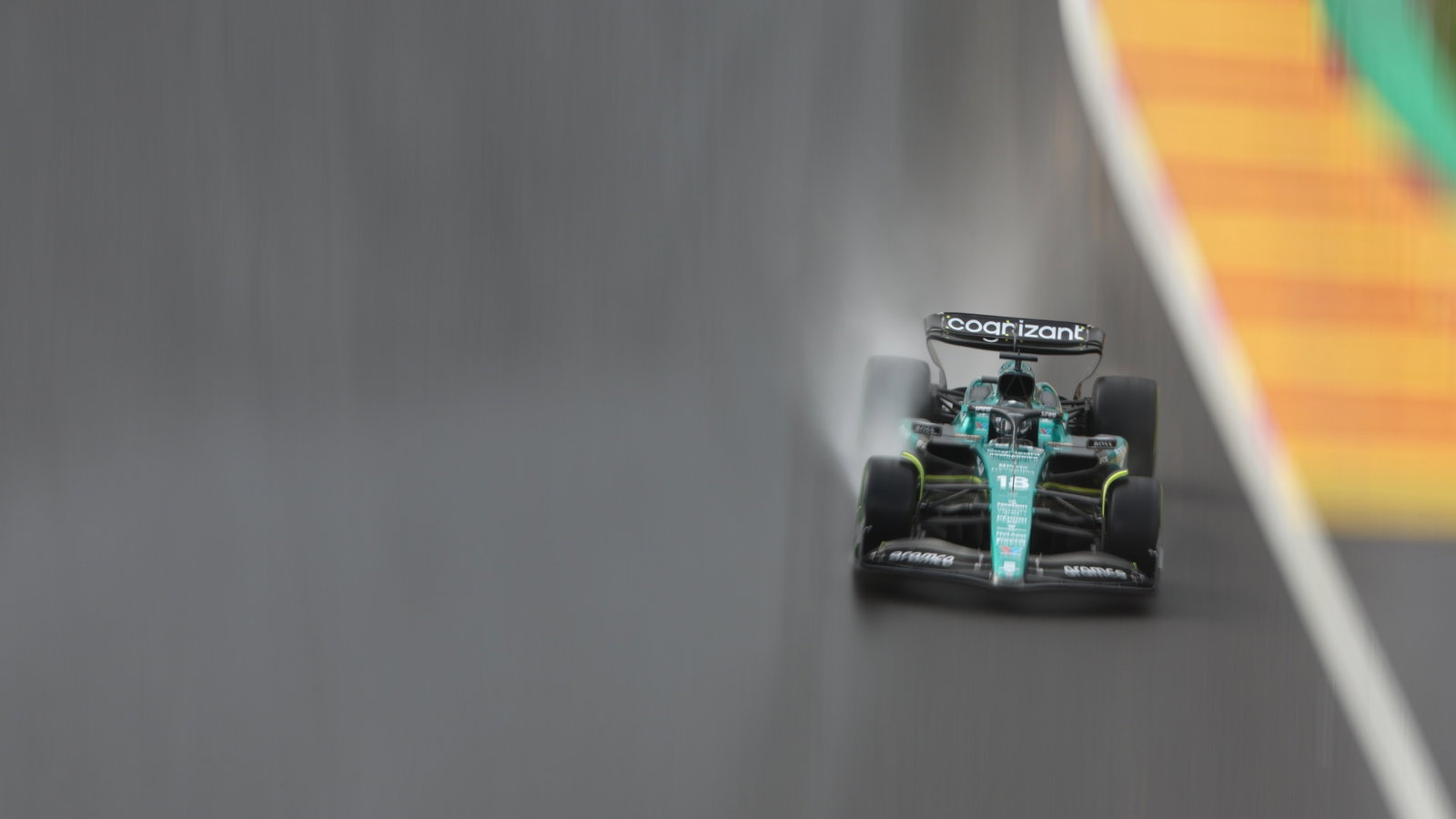 Lance Stroll (CDN) Aston Martin F1 Team AMR23. Formula 1 World Championship, Rd 13, Belgian Grand Prix, Spa Francorchamps,
