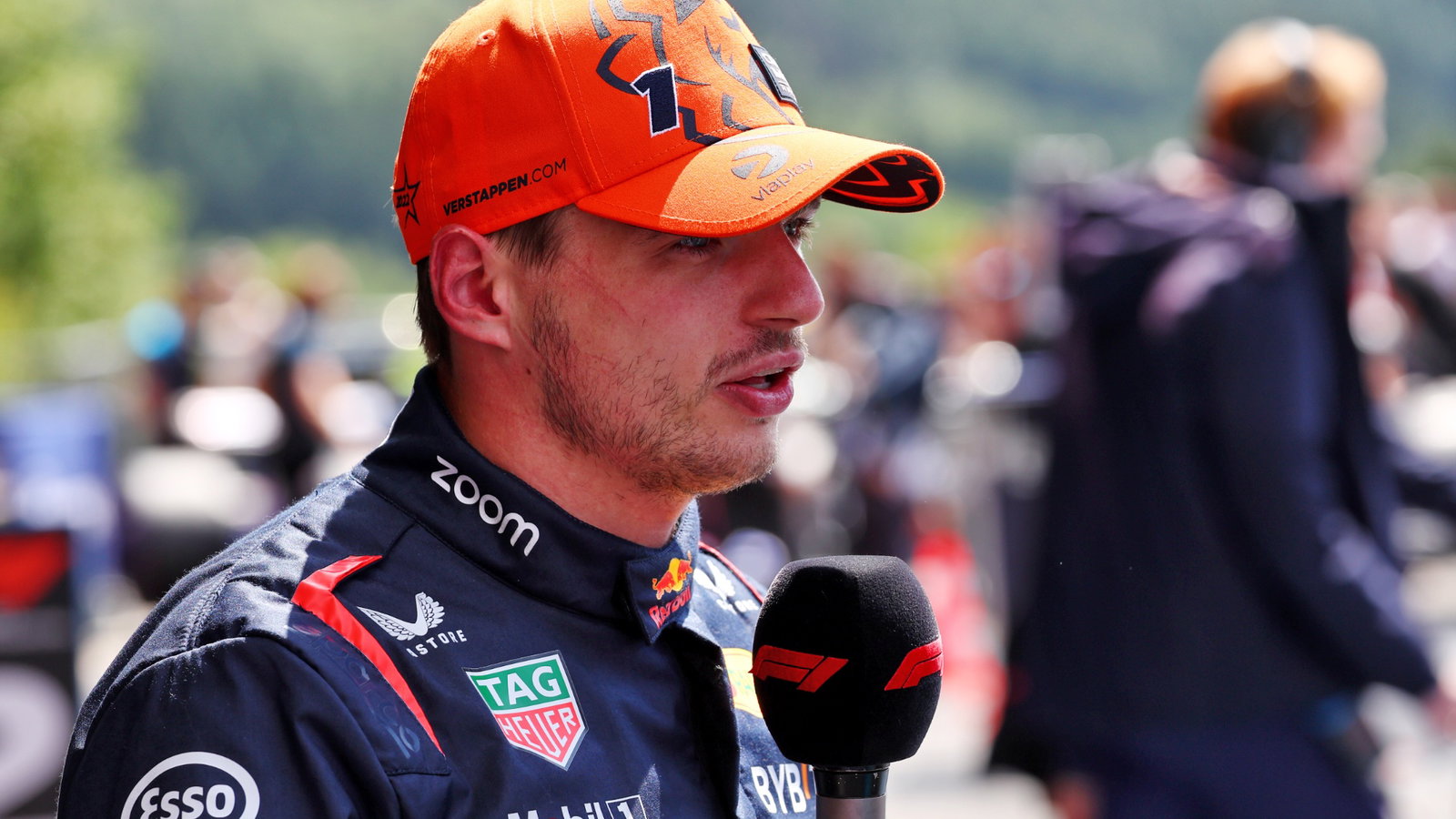 Max Verstappen (NLD) Red Bull Racing, first position, in Sprint Qualifying parc ferme. Formula 1 World Championship, Rd