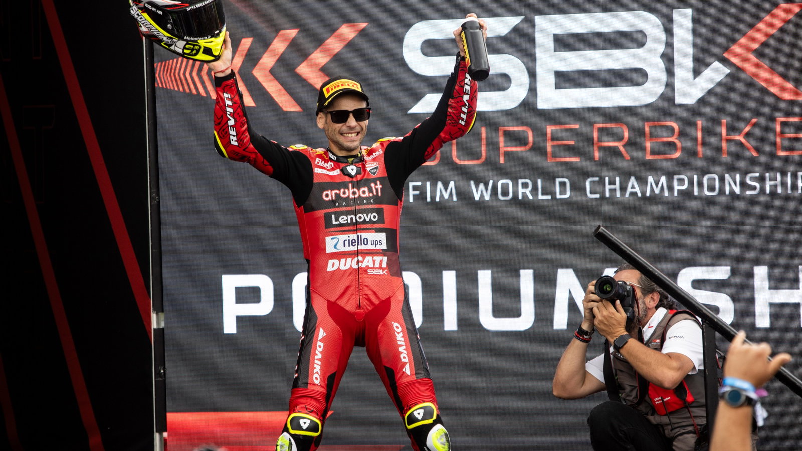 Alvaro Bautista, Race 2, Czech WorldSBK, 30 July