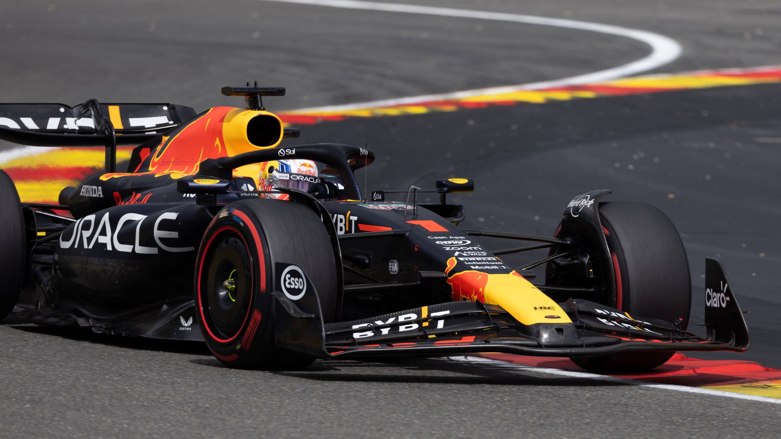 Max Verstappen (NLD) Red Bull Racing RB19. Formula 1 World Championship, Rd 13, Belgian Grand Prix, Spa Francorchamps,