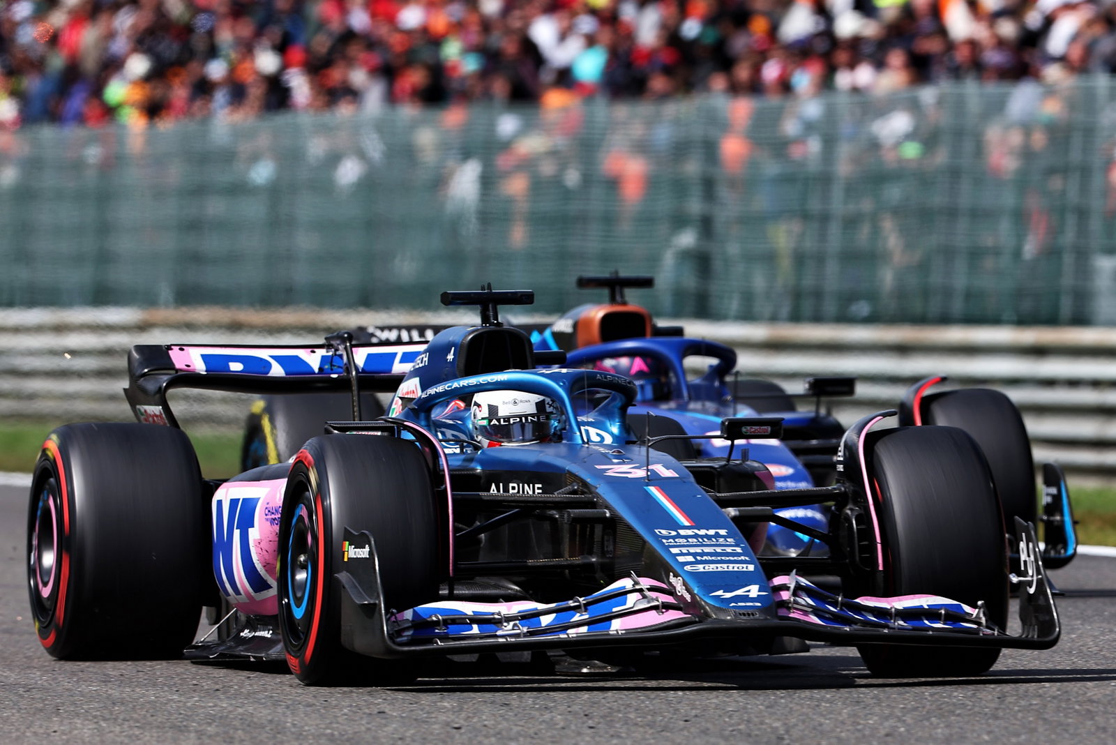 Pierre Gasly (FRA) Alpine F1 Team A523. Formula 1 World Championship, Rd 13, Belgian Grand Prix, Spa Francorchamps,