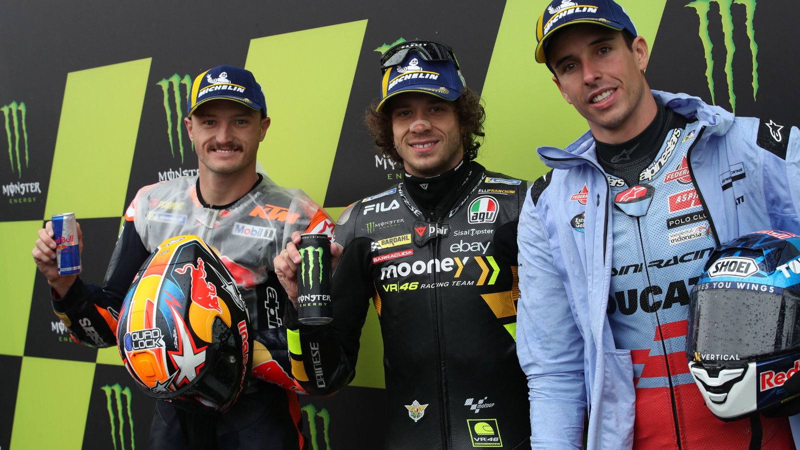 Jack Miller, Marco BezzecchI, Alex Marquez, British MotoGP, 5 August