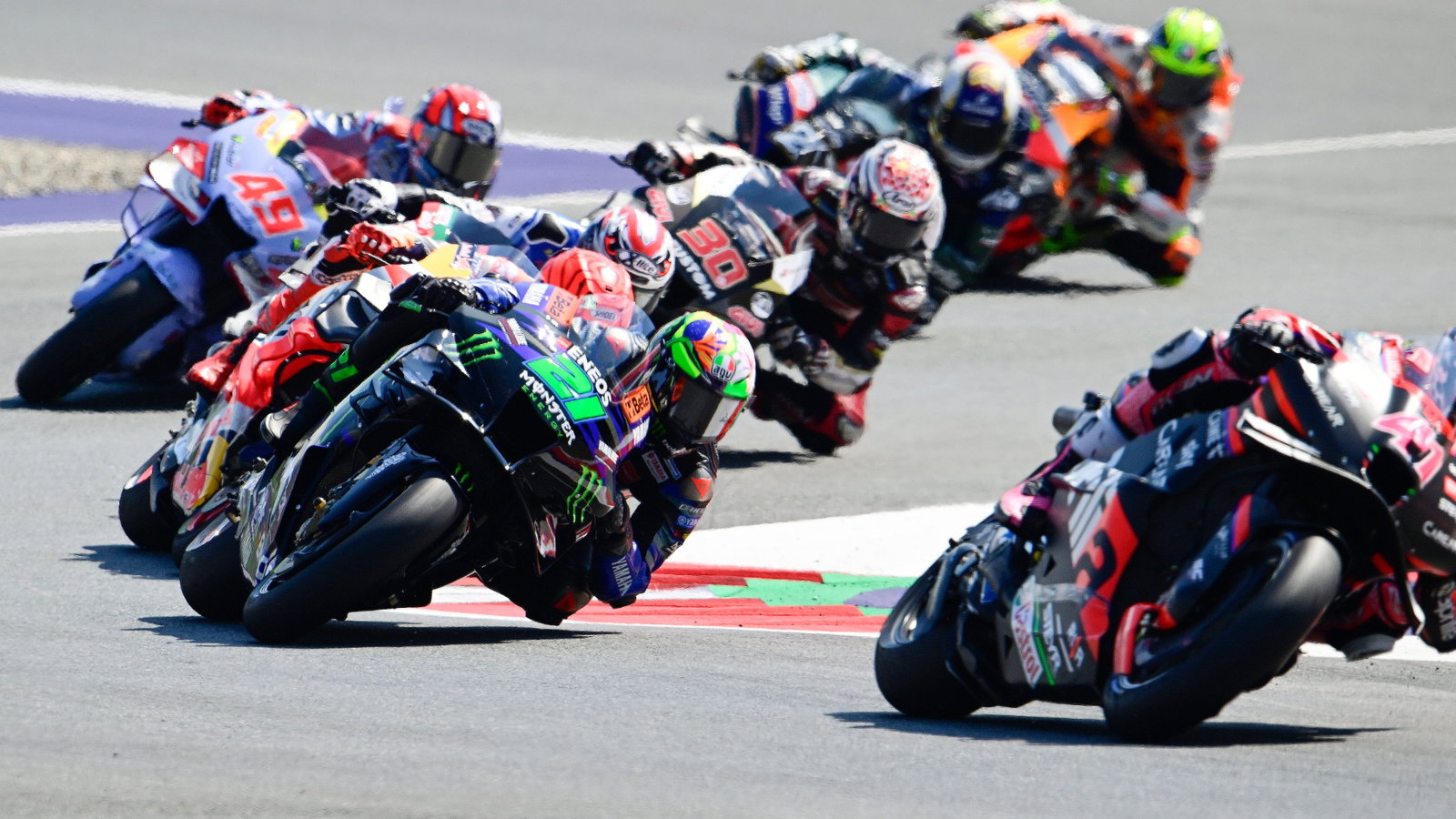 Franco Morbidelli, MotoGP sprint race, Austrian MotoGP, 19 August