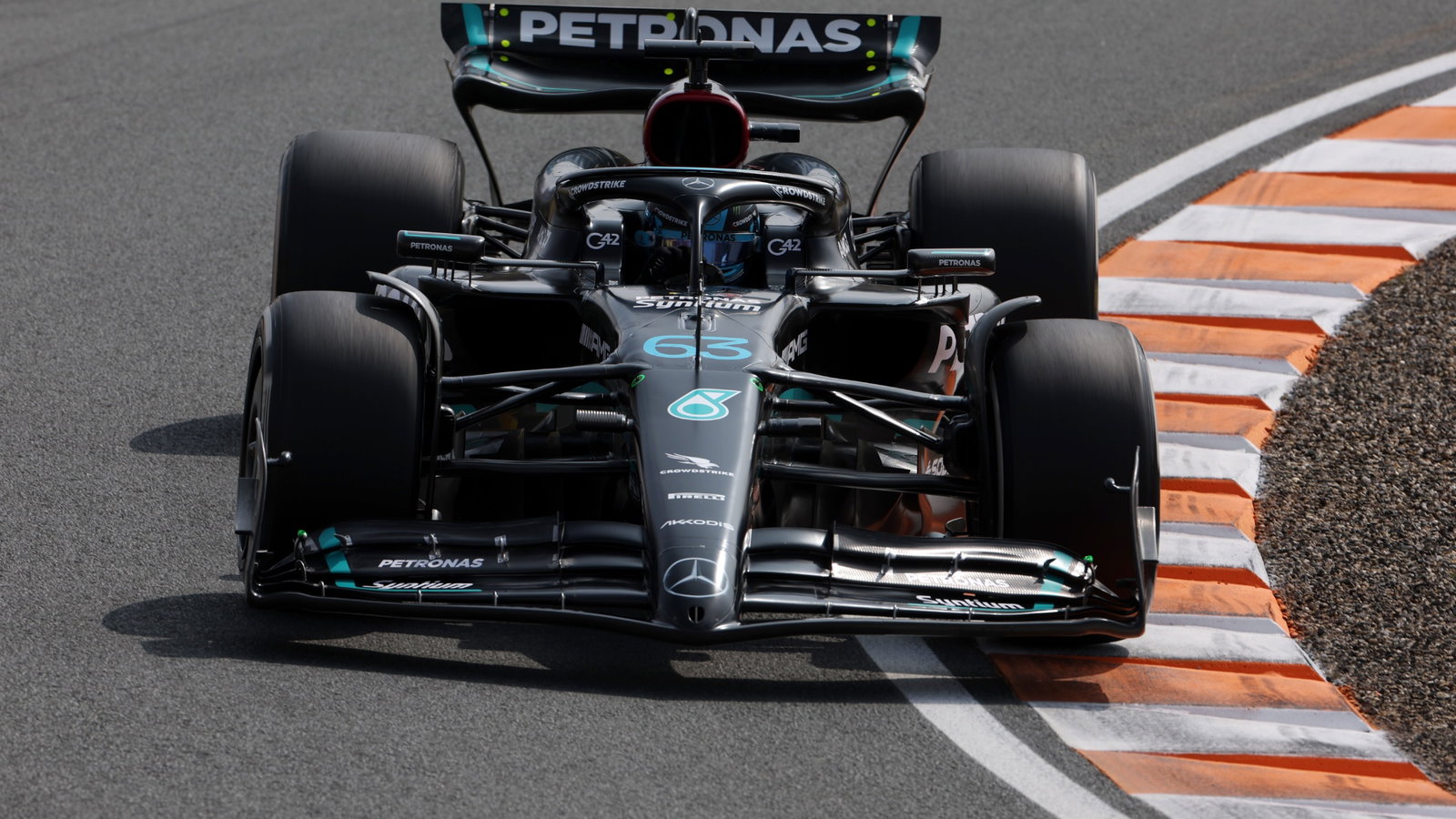 George Russell (GBR) Mercedes AMG F1 W14. Formula 1 World Championship, Rd 14, Dutch Grand Prix, Zandvoort, Netherlands,