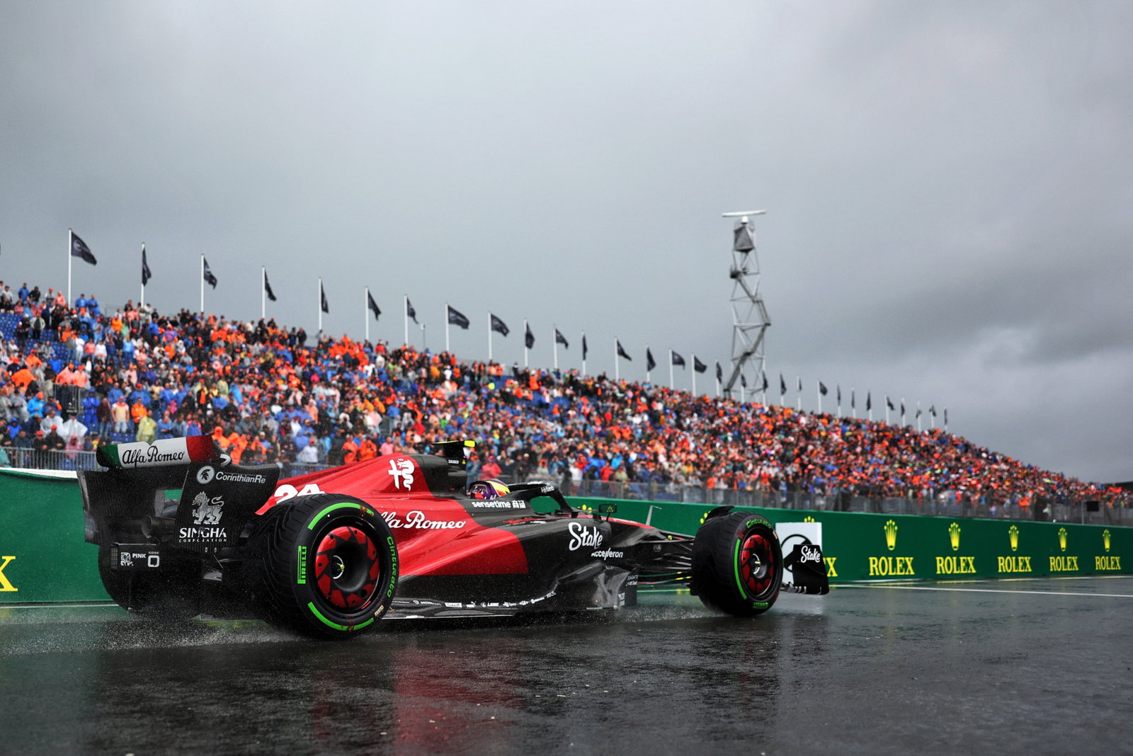 Zhou Guanyu (CHN) Alfa Romeo F1 Team C43. Formula 1 World Championship, Rd 14, Dutch Grand Prix, Zandvoort, Netherlands,