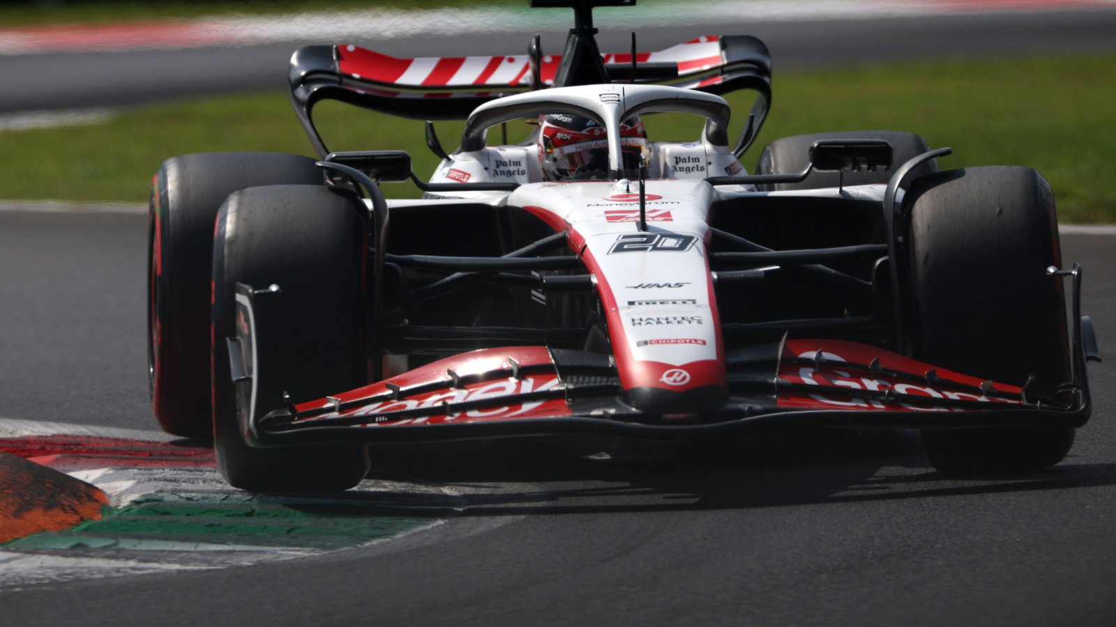 Kevin Magnussen (DEN) Haas VF-23. Formula 1 World Championship, Rd 15, Italian Grand Prix, Monza, Italy, Qualifying Day.
