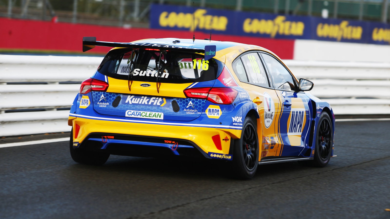 Ashley Sutton - NAPA Racing UK Ford Focus