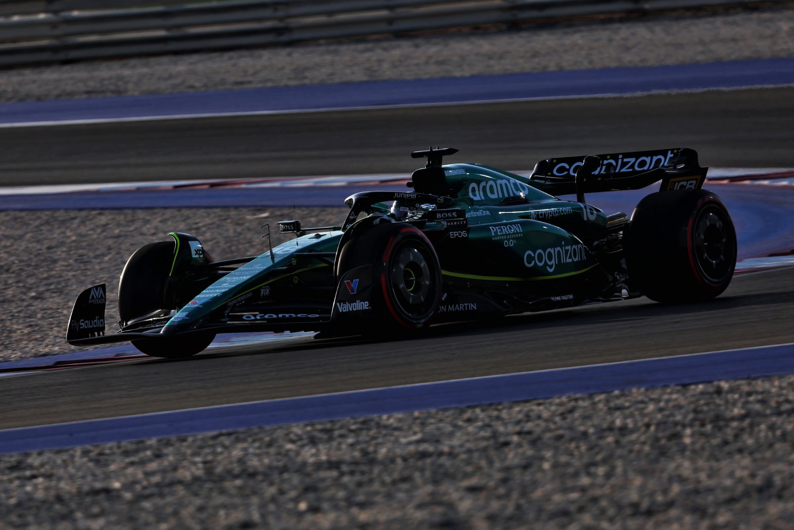 Lance Stroll (CDN) Aston Martin F1 Team AMR23. Formula 1 World Championship, Rd 18, Qatar Grand Prix, Doha, Qatar, Sprint