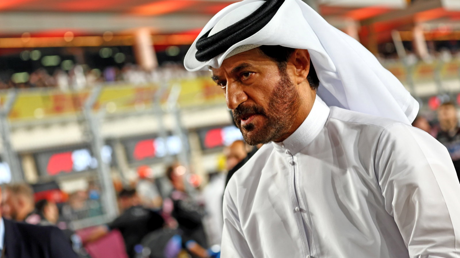 Mohammed Bin Sulayem (UAE) FIA President on the grid. Formula 1 World Championship, Rd 18, Qatar Grand Prix, Doha, Qatar,