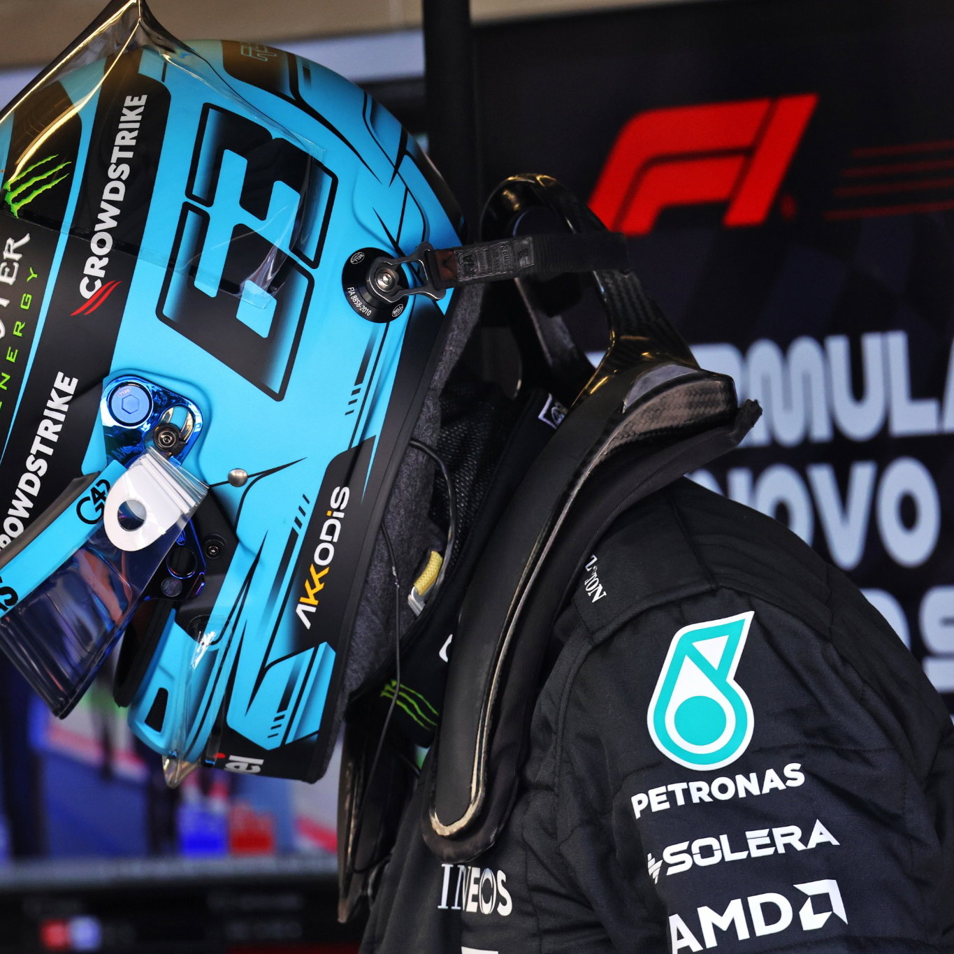 George Russell (GBR) Mercedes AMG F1. Formula 1 World Championship, Rd 19, United States Grand Prix, Austin, Texas, USA,