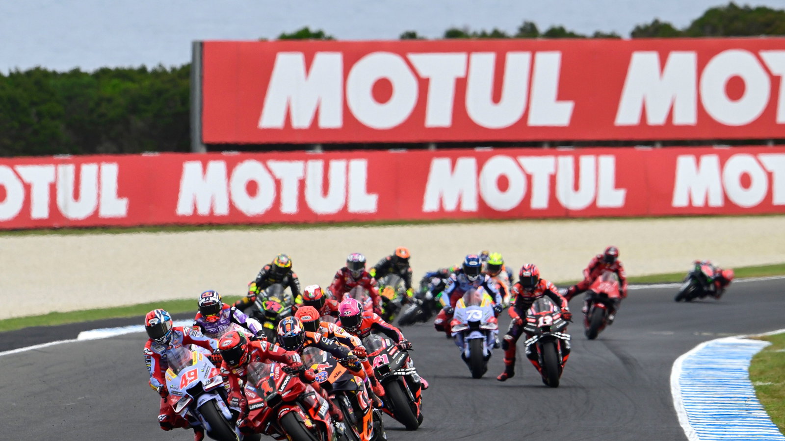 Francesco Bagnaia, MotoGP race, Australian MotoGP, 21 October