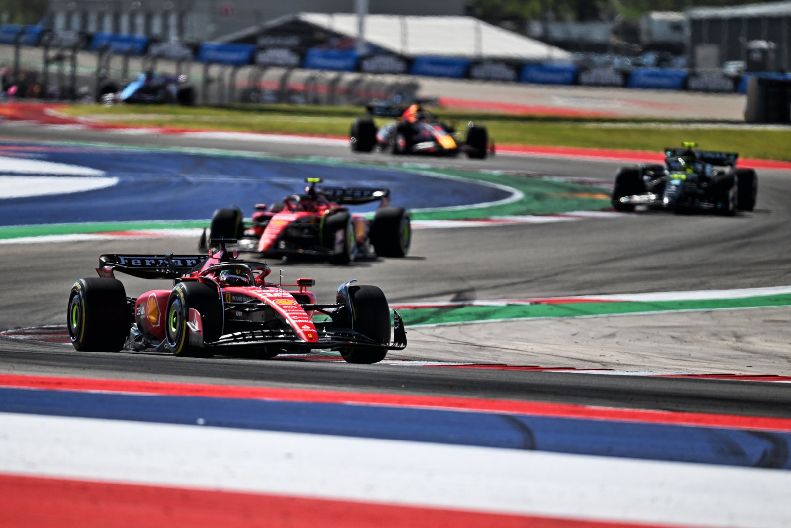 Charles Leclerc (MON) Ferrari SF-23. Formula 1 World Championship, Rd 19, United States Grand Prix, Austin, Texas, USA,
