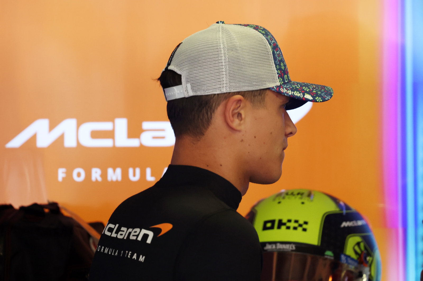 Lando Norris (GBR) McLaren. Formula 1 World Championship, Rd 20, Mexican Grand Prix, Mexico City, Mexico, Practice Day.
-