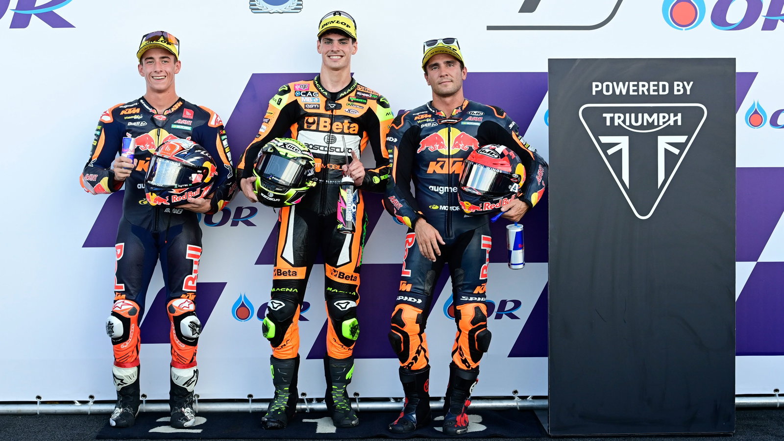 Pedro Acosta, Fermin Aldeguer, Albert Arenas, Moto2, Thailand MotoGP 28 October