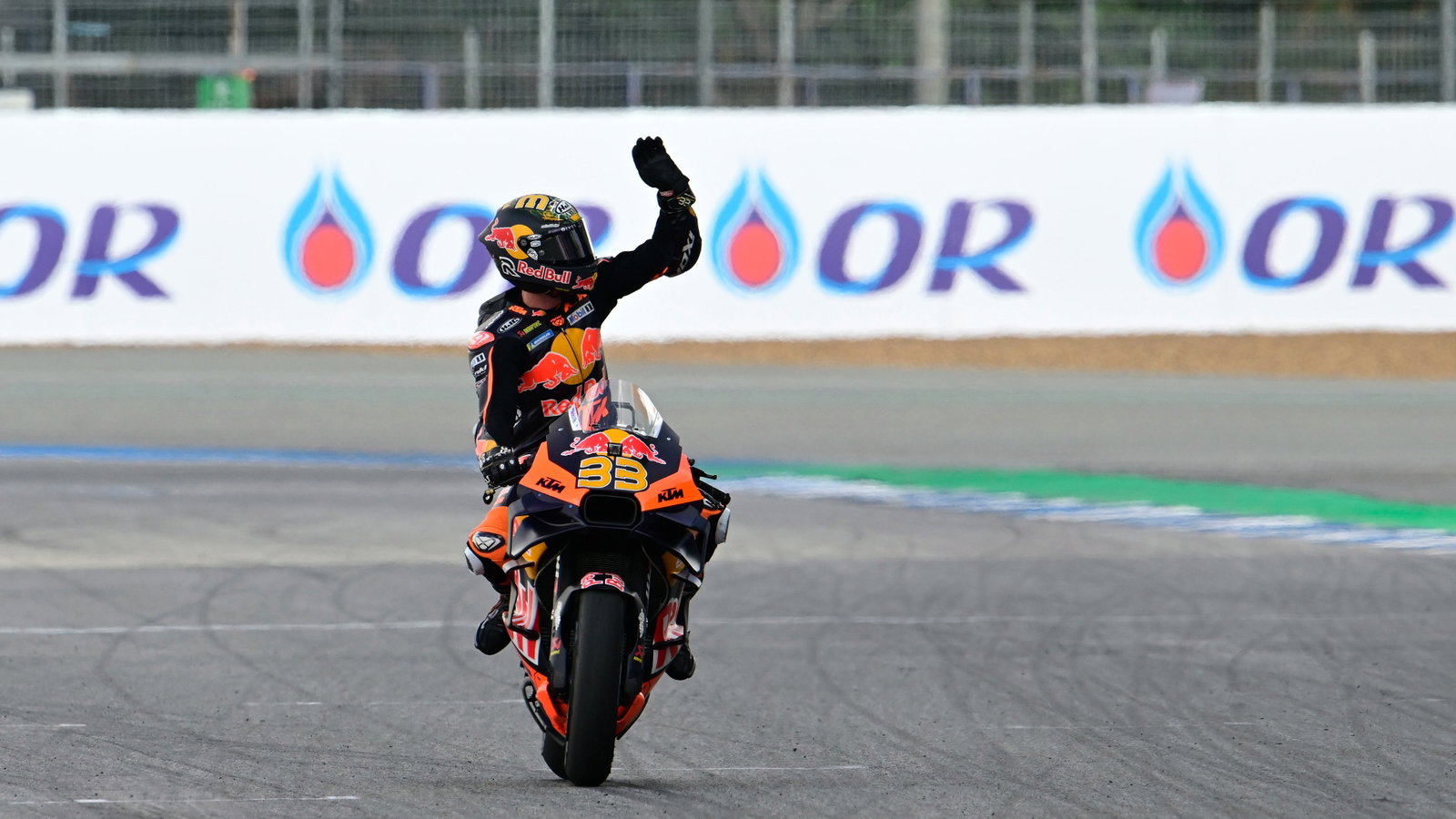 Brad Binder, MotoGP, sprint race, second, 2023, Thailand