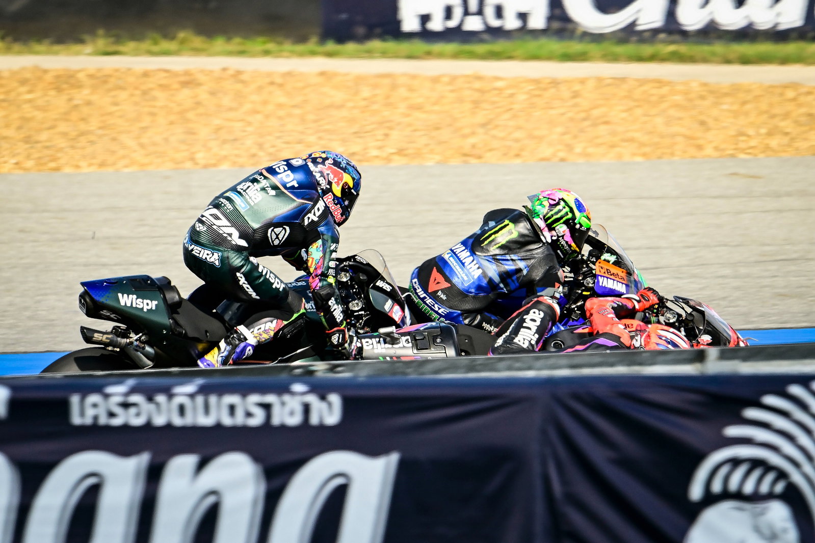 Franco Morbidelli, Miguel Oliveira, Maverick Vinales, balapan Tissot Sprint, MotoGP Thailand 28 Oktober