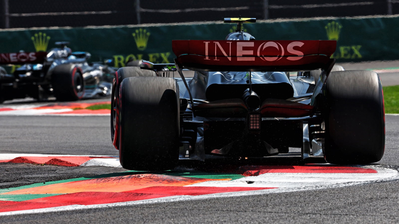 Lewis Hamilton (GBR) Mercedes AMG F1 W14. Formula 1 World Championship, Rd 20, Mexican Grand Prix, Mexico City, Mexico,