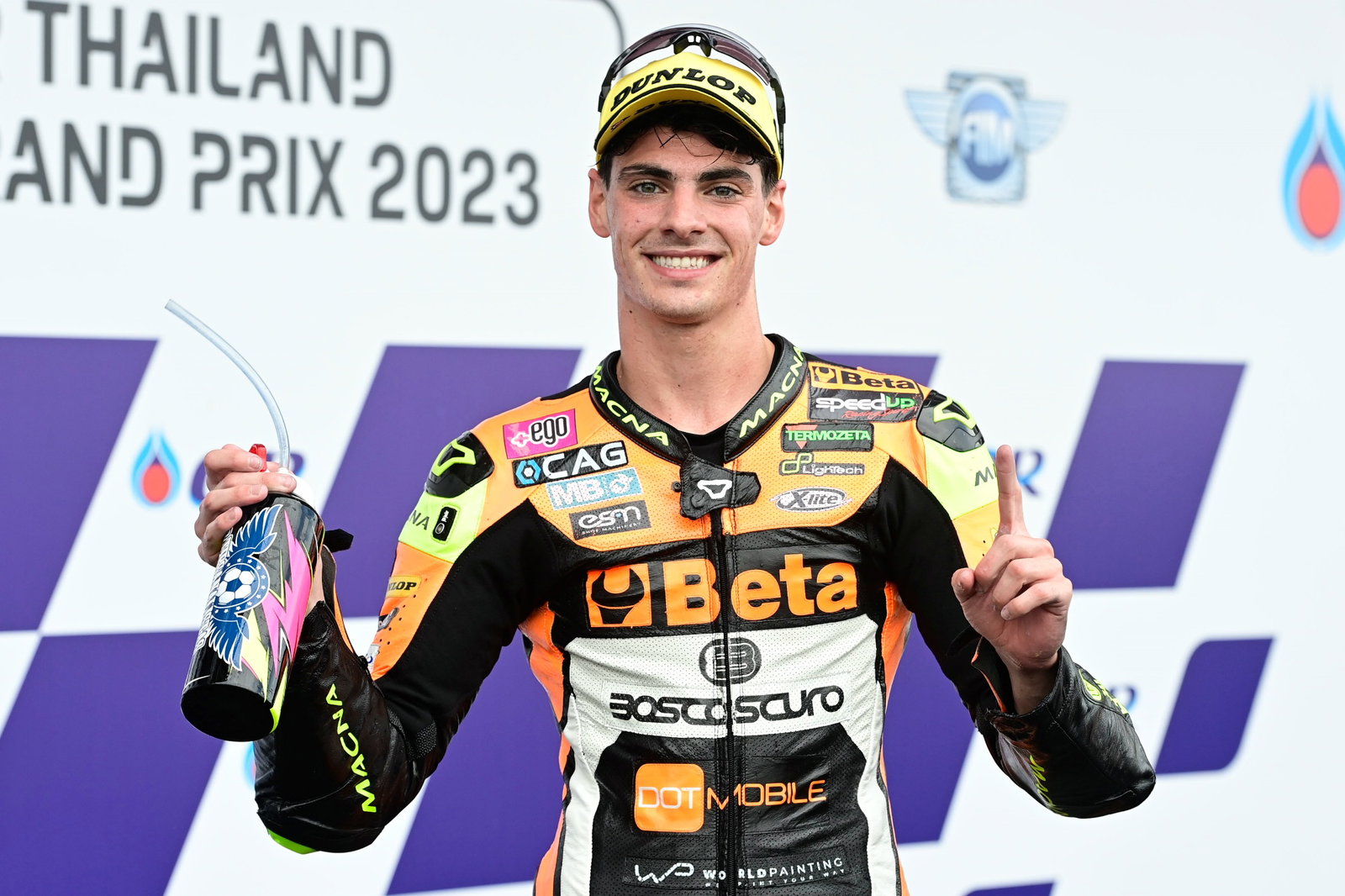 Fermin Aldeguer, Moto2 race, Thailand MotoGP 29 October