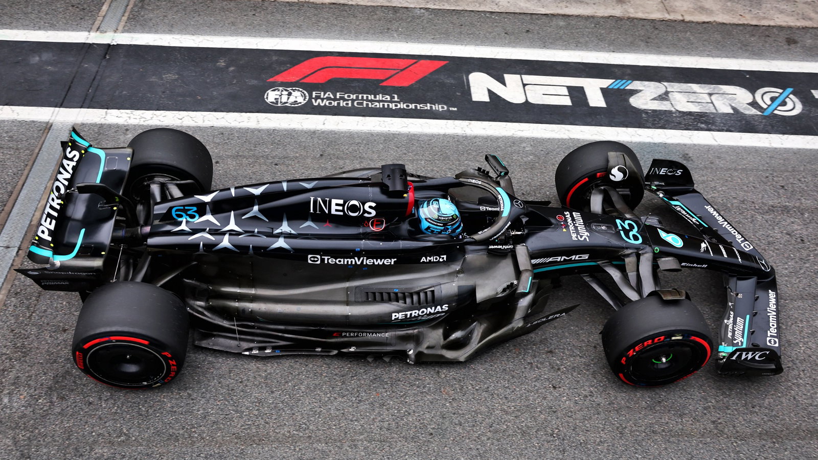 George Russell (GBR) Mercedes AMG F1 W14. Formula 1 World Championship, Rd 21, Brazilian Grand Prix, Sao Paulo, Brazil,