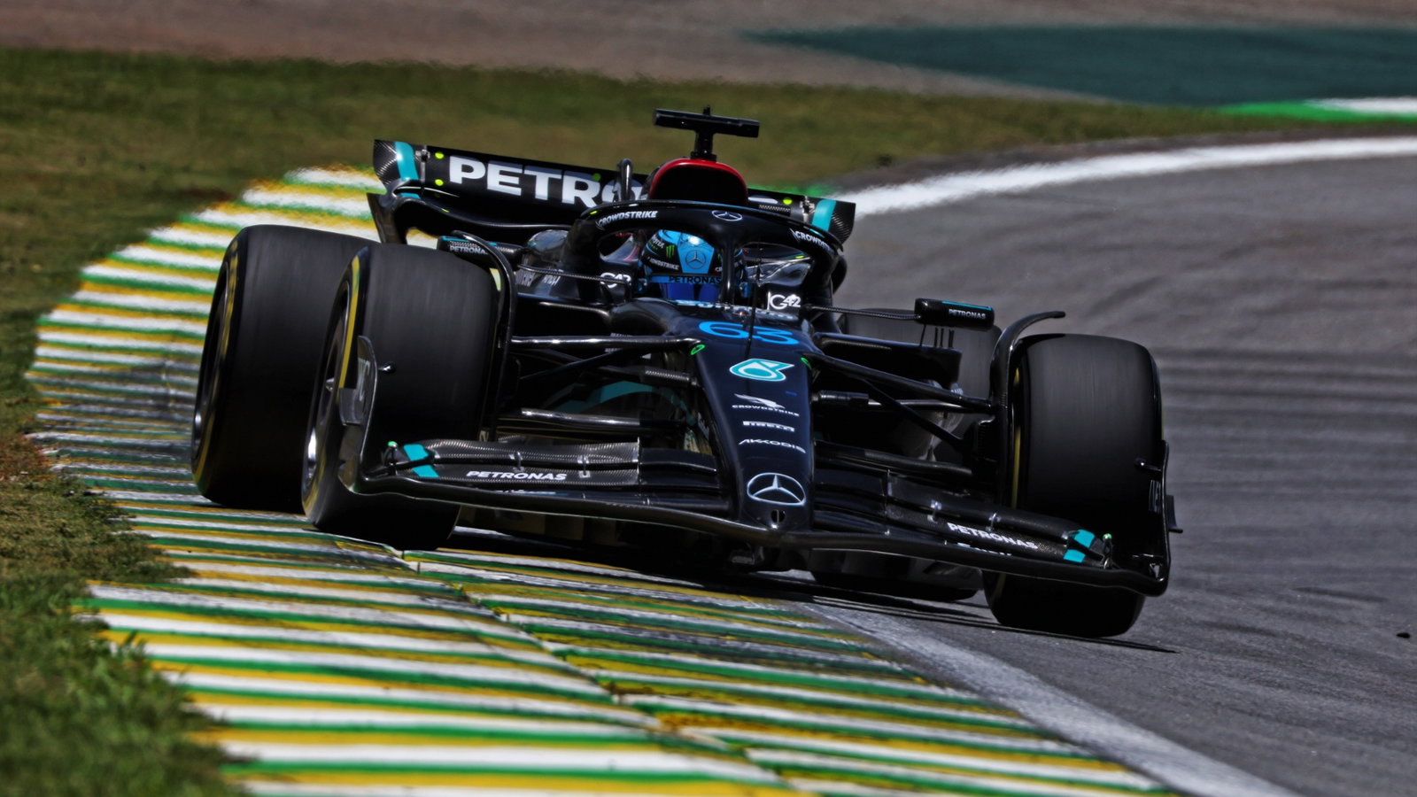 George Russell (GBR) Mercedes AMG F1 W14. Formula 1 World Championship, Rd 21, Brazilian Grand Prix, Sao Paulo, Brazil,