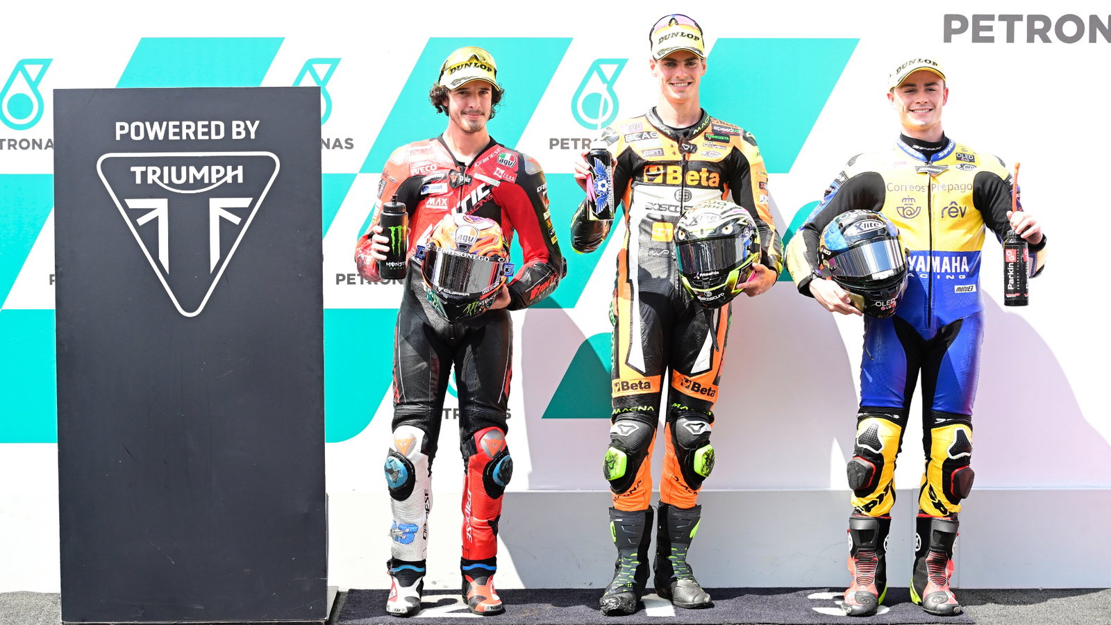 Celestino Vietti, Fermin Aldeguer, Manuel Gonzalez, Moto2, Malaysian MotoGP, 11 November