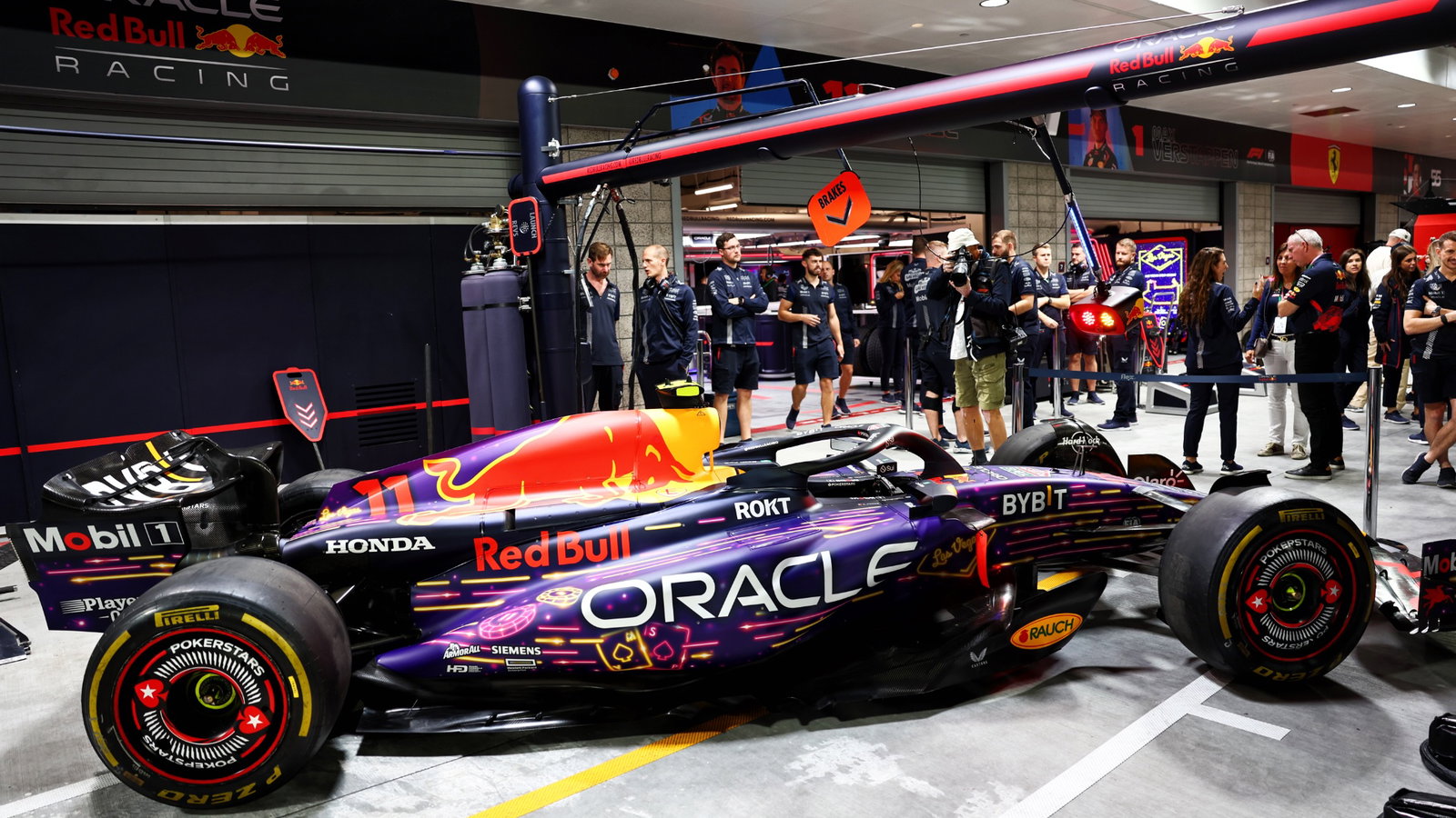 Red Bull Racing RB19. Formula 1 World Championship, Rd 22, Las Vegas Grand Prix, Las Vegas, Nevada, USA, Practice Day.
-