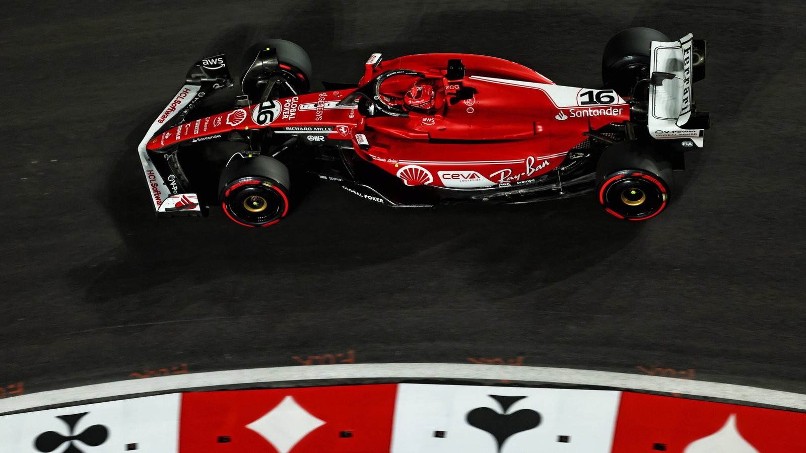 Charles Leclerc (MON) Ferrari SF-23. Formula 1 World Championship, Rd 22, Las Vegas Grand Prix, Las Vegas, Nevada, USA,