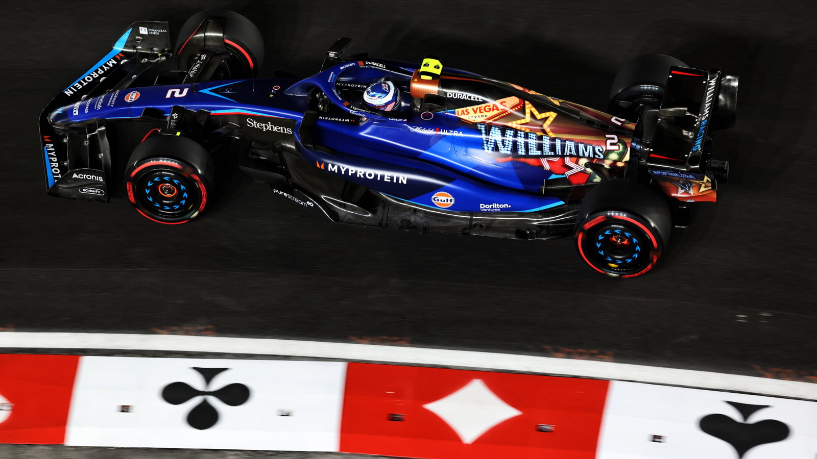 Logan Sargeant (USA) Williams Racing FW45. Formula 1 World Championship, Rd 22, Las Vegas Grand Prix, Las Vegas, Nevada,