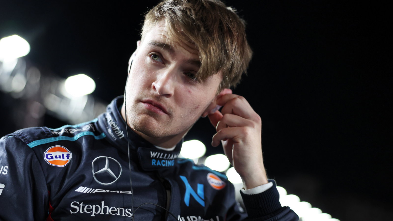 Logan Sargeant (USA) Williams Racing on the grid. Formula 1 World Championship, Rd 22, Las Vegas Grand Prix, Las Vegas,