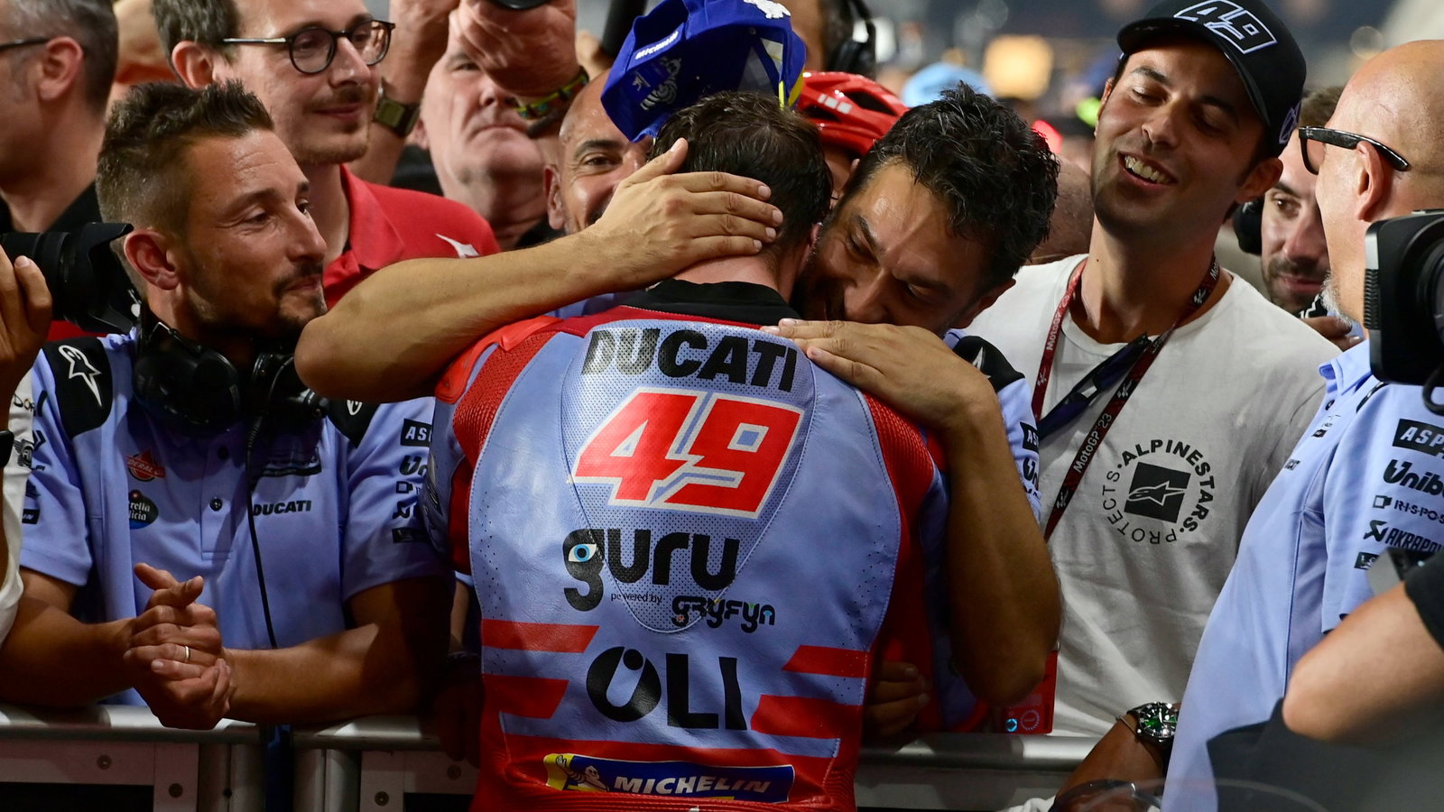 Fabio Di Giannantonio, Frankie Carchedi, MotoGP race, Qatar MotoGP 19 November