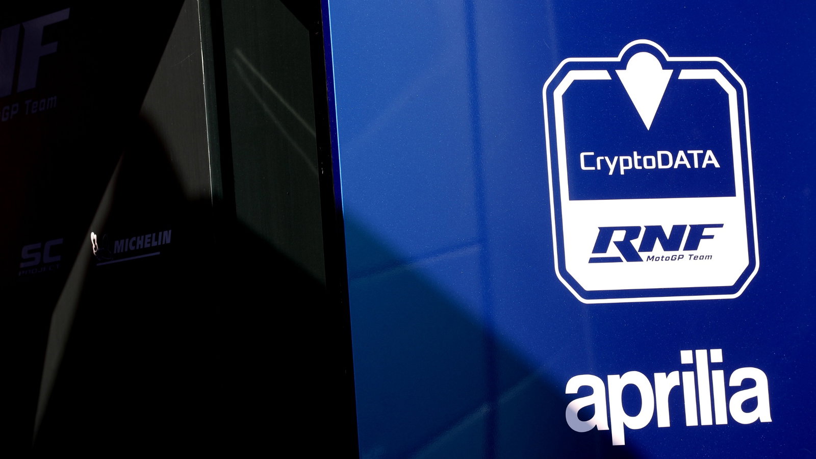 CryptoData RNF Aprilia team, Valencia MotoGP, 23 November