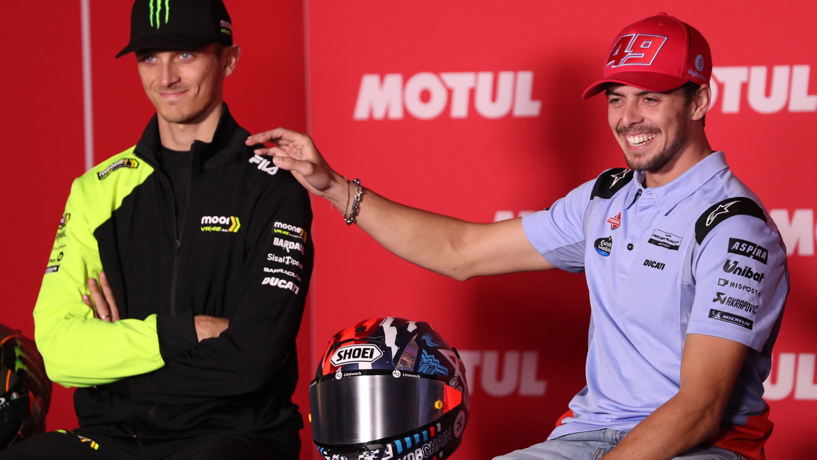 Luca Marini, Fabio Di Giannantonio, Valencia MotoGP, 23 November