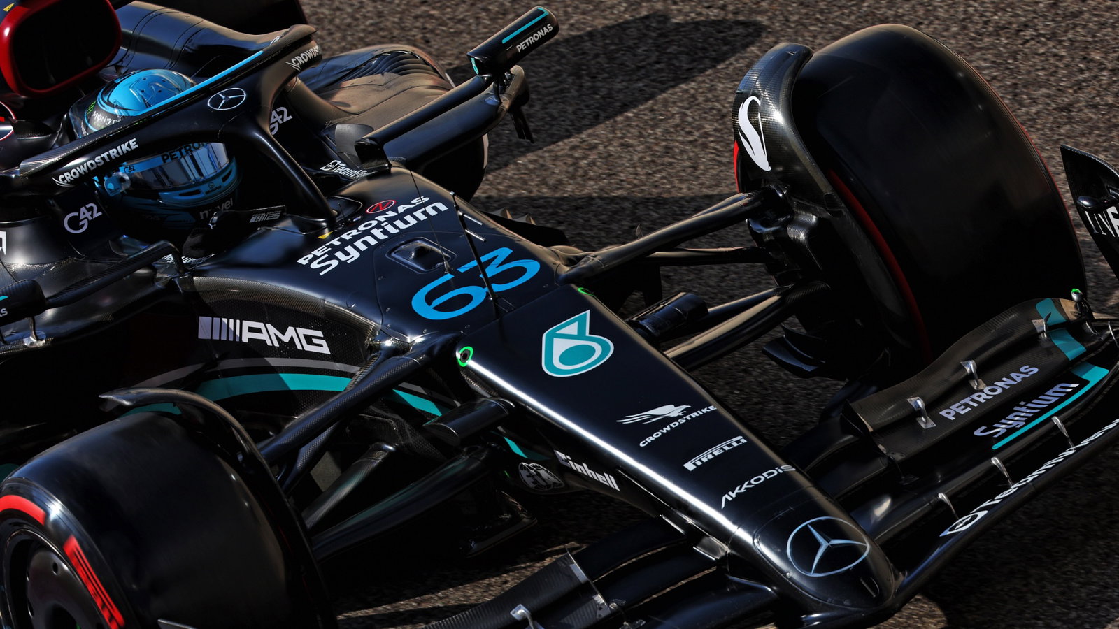 George Russell (GBR) Mercedes AMG F1 W14. Formula 1 World Championship, Rd 23, Abu Dhabi Grand Prix, Yas Marina Circuit,