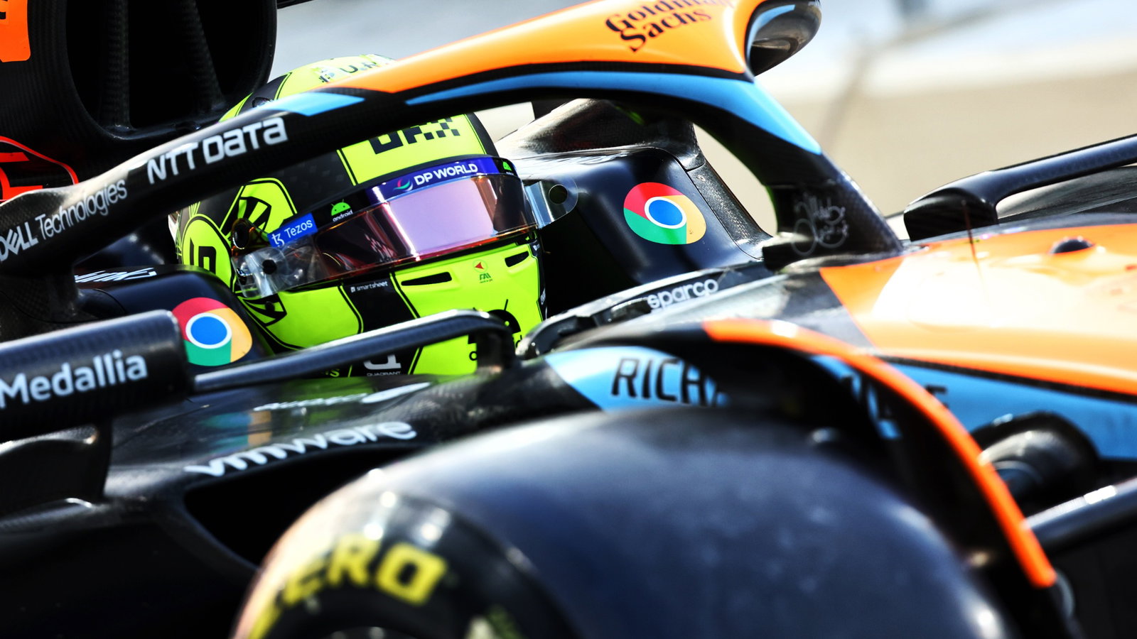 Lando Norris (GBR) McLaren MCL60. Formula 1 World Championship, Rd 23, Abu Dhabi Grand Prix, Yas Marina Circuit, Abu
