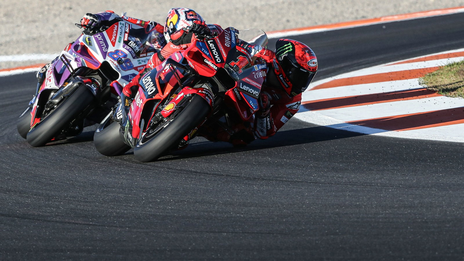Francesco Bagnaia, Jorge Martin, Valencia MotoGP, 24 November