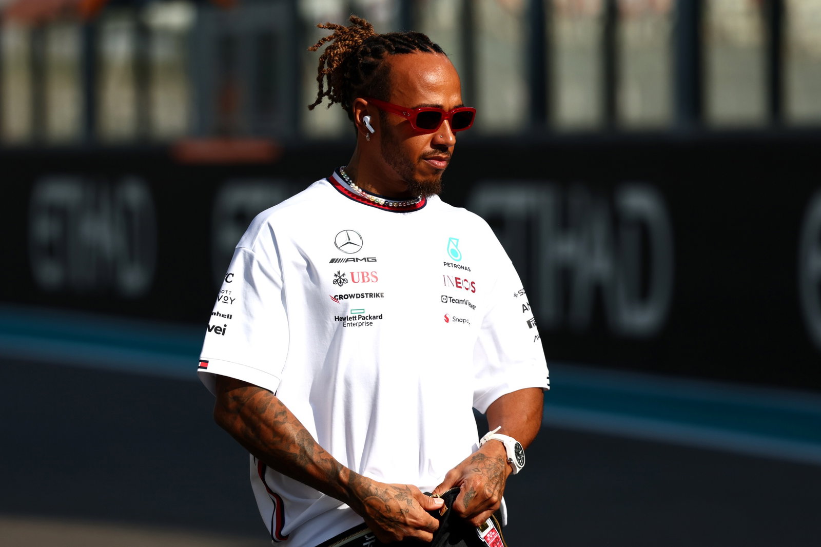 Lewis Hamilton (GBR), Mercedes AMG F1 Formula 1 World Championship, Rd 23, Abu Dhabi Grand Prix, Yas Marina Circuit, Abu