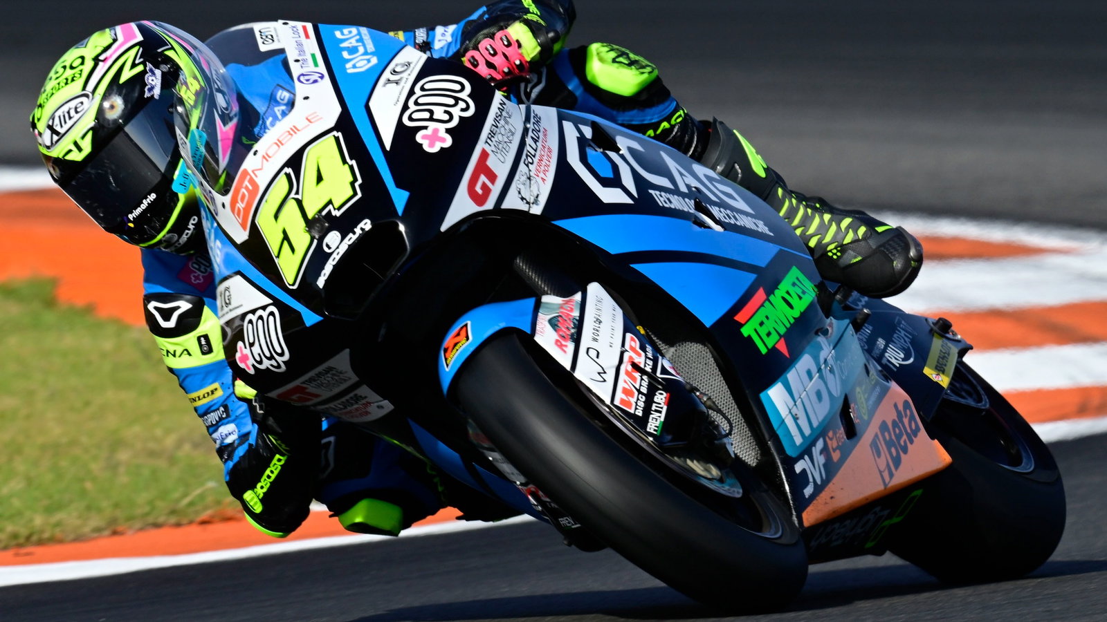 Fermin Aldeguer, Moto2 race, Valencia MotoGP, 26 November