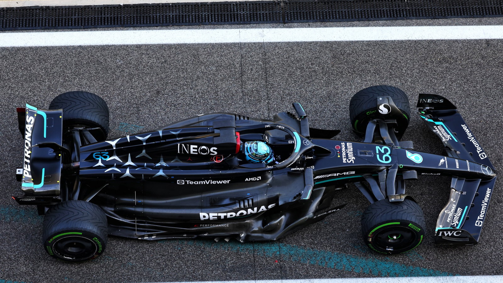 George Russell (GBR) Mercedes AMG F1 W14. Formula 1 Testing, Yas Marina Circuit, Abu Dhabi, Tuesday.
- www.xpbimages.com,