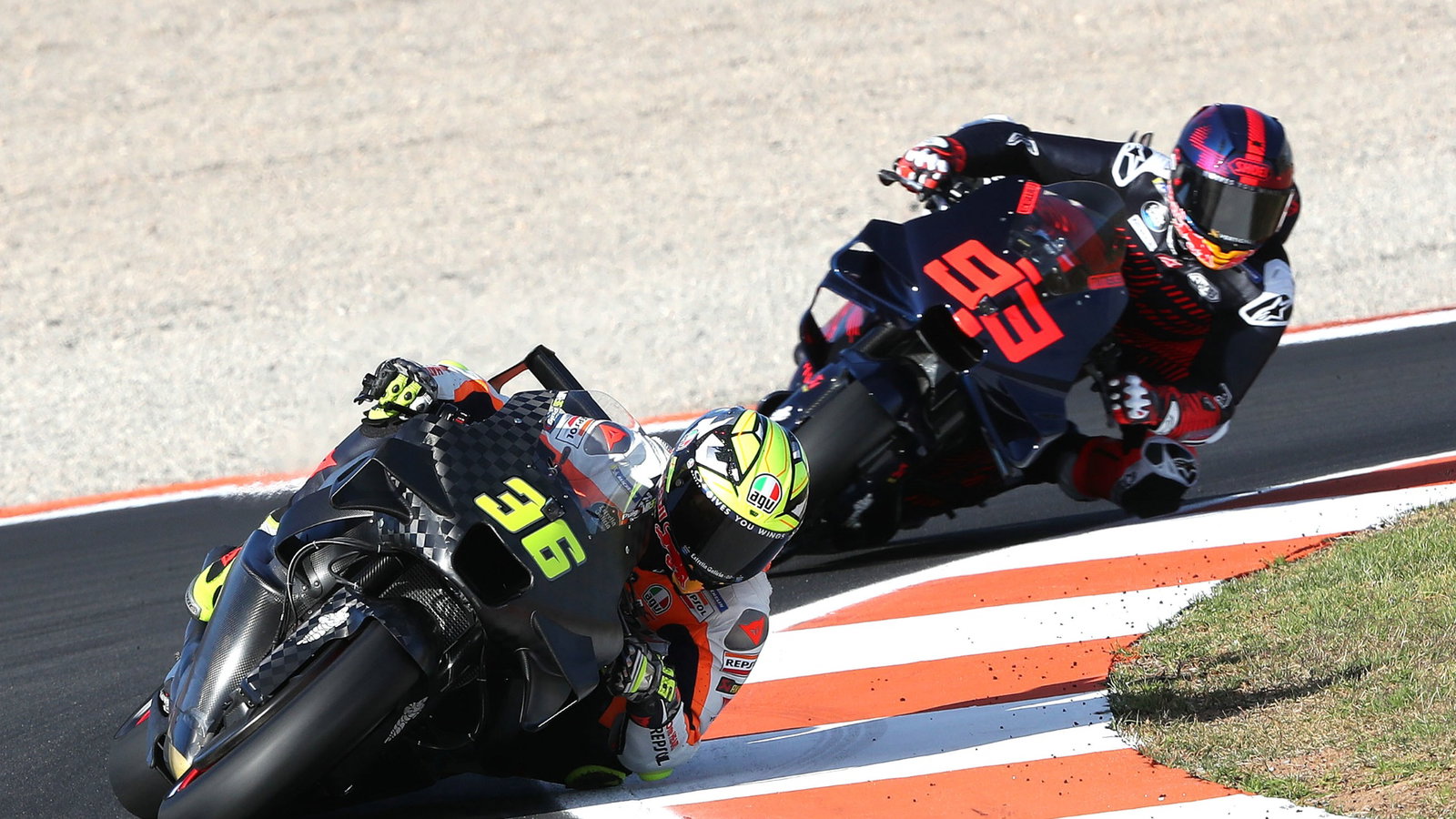 Joan Mir, Marc Marquez, Valencia MotoGP test, 28 November