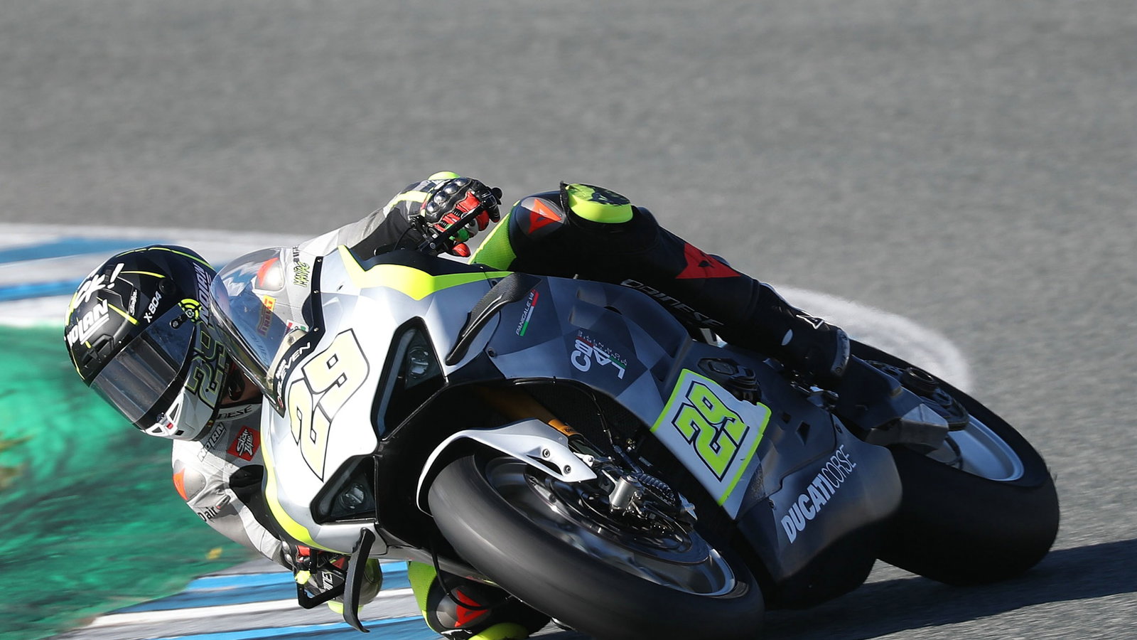 Andrea Iannone, Jerez WorldSBK test, 24 January