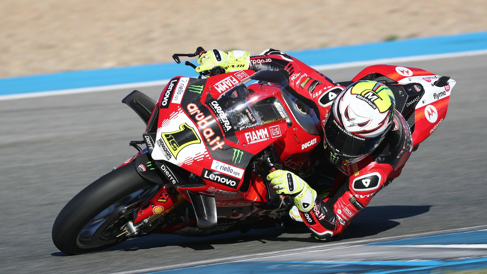 Alvaro Bautista, Jerez WorldSBK test, 24 January