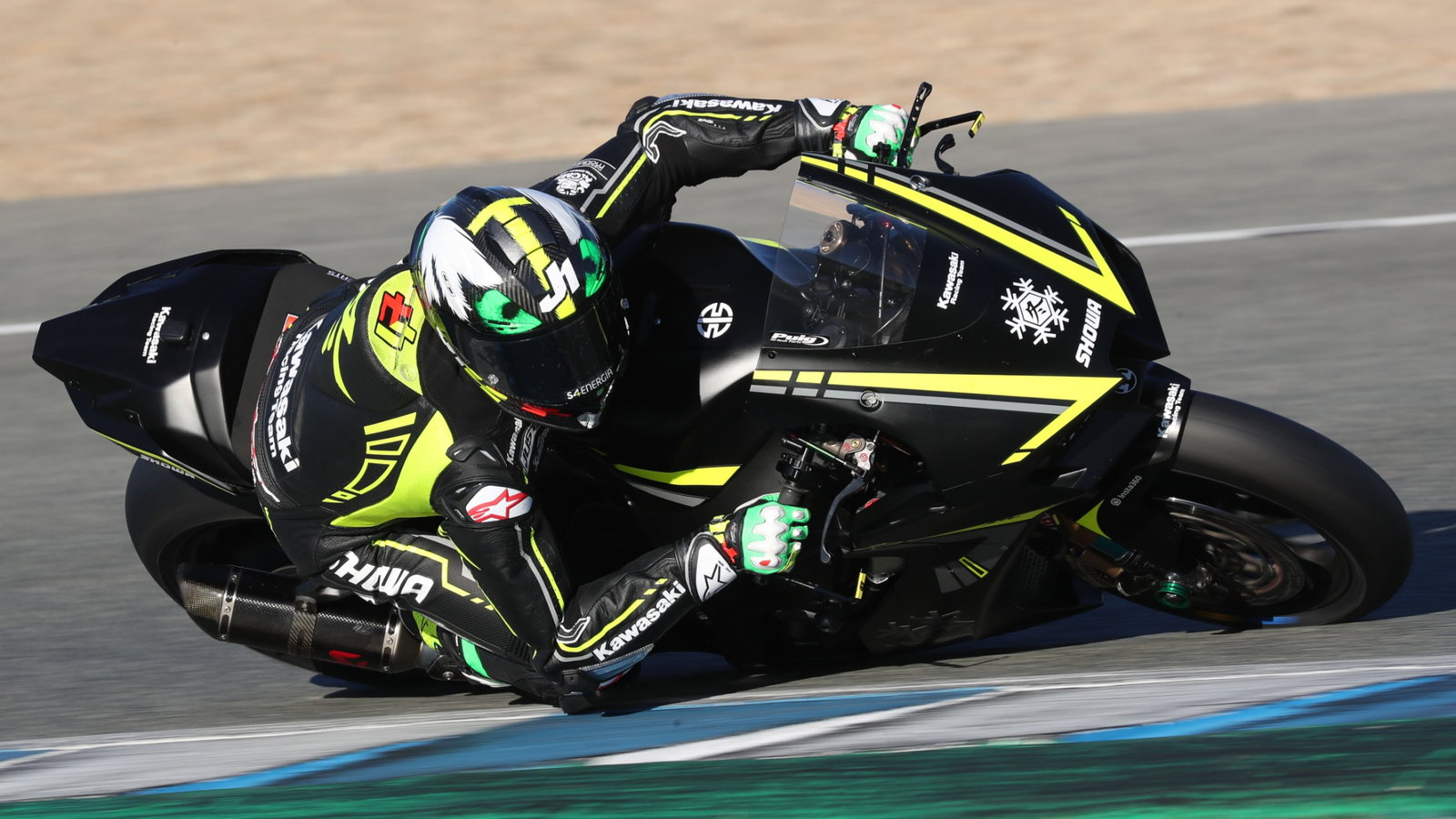 Axel Bassani, Jerez WorldSBK test, 24 January