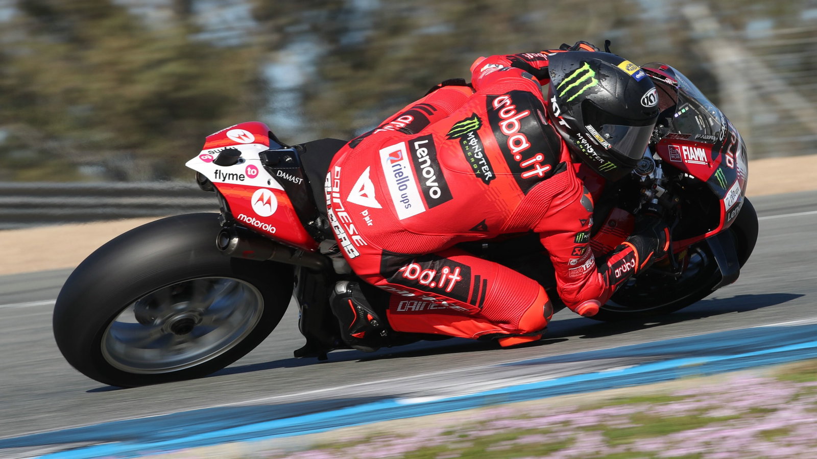 Nicolo Bulega, Jerez WorldSBK test, 25 January